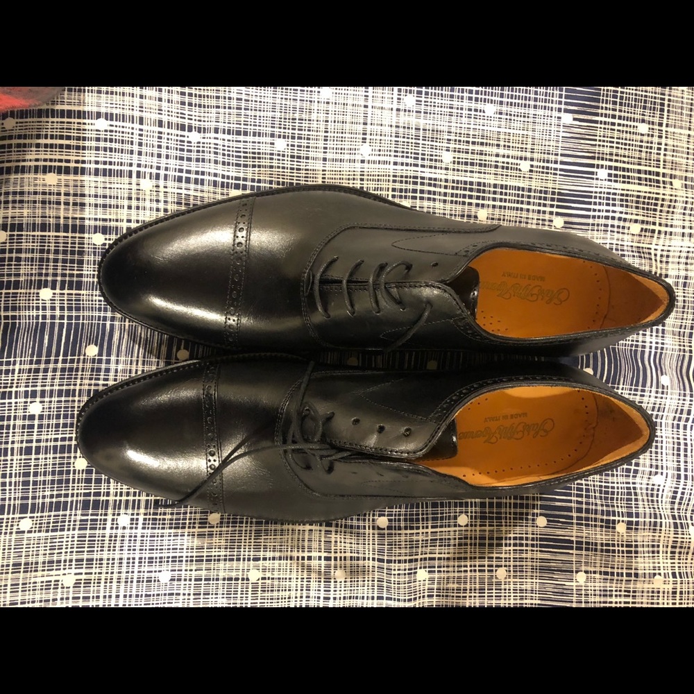 Saks Fifth Avenue Cap Toe Dress Shoes